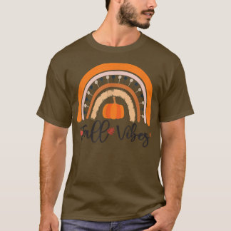T-shirt Citrouille d'automne Rainbow Graphics