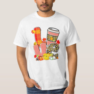 T-shirt Citrouille de chute citrouille épice