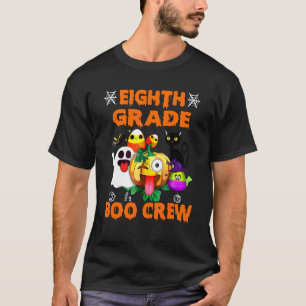 T-shirt Citrouille de fantôme mignon Chapeau de sorcière d