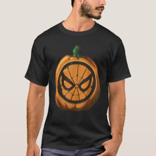 T-shirt Citrouille de Halloween Marvel Spider Man