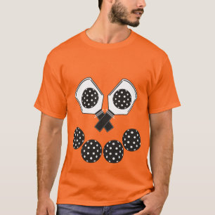 T-shirt Citrouille de Pickleball Heureuse