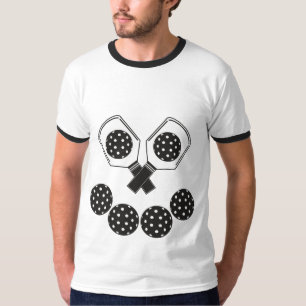 T-shirt Citrouille de Pickleball Heureuse