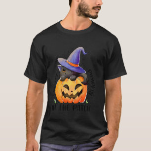 T-shirt Citrouille De Sorcière Chat Le Plus Coolle Dans Le