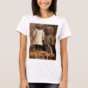 T-shirt Citrouille déplaisant Head Kids Halloween