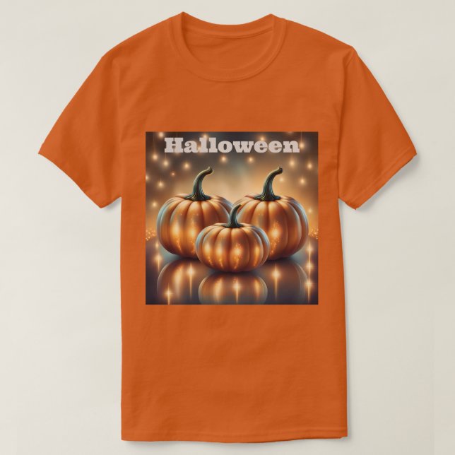 T-shirt Citrouille d'Halloween (Design devant)