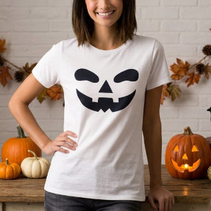 T-shirt Citrouille d'Halloween Jack O Lantern