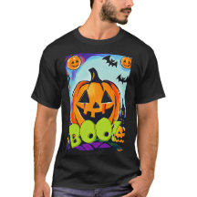 Citrouille d'Halloween Mischief Patch : chauves-so