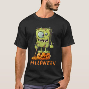 T-shirt Citrouille drôle