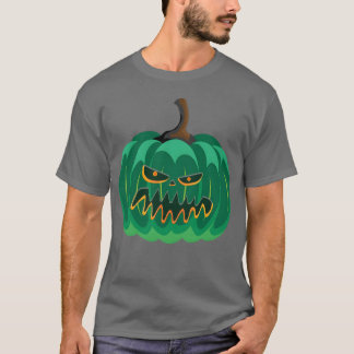 T-shirt Citrouille éffrayant pour Halloween drôle
