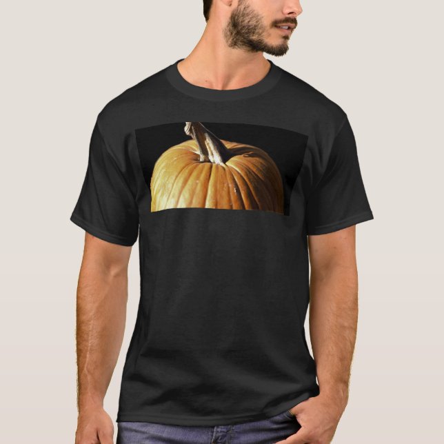 T-shirt Citrouille élégant de Halloween avec une surprise (Devant)
