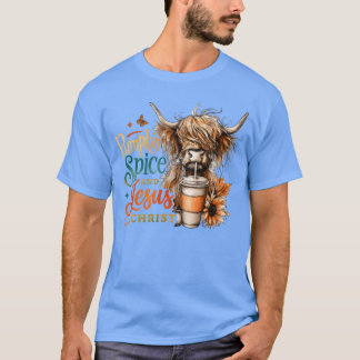 T-shirt Citrouille épicée et Jésus-Christ drôle