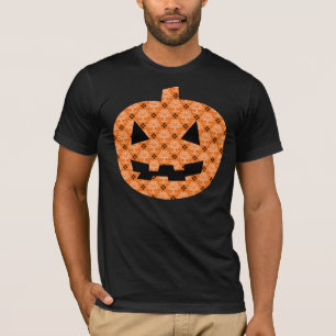 T-shirt Citrouille Fantaisie pour Halloween d'automne