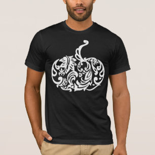 T-shirt Citrouille Fantaisie pour Halloween d'automne