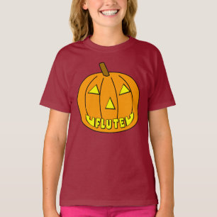 T-shirt Citrouille Flute Halloween