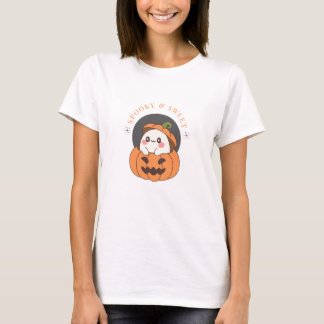 T-shirt Citrouille Ghost Halloween mignon