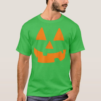 T-shirt Citrouille Halloween Jack-o'-lantern