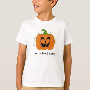T-shirt Citrouille Halloween pour enfants