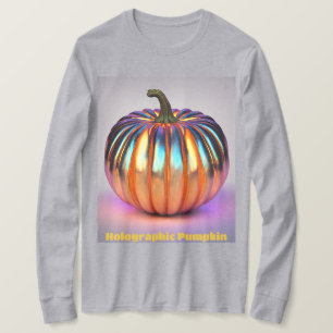 T-shirt Citrouille holographique d'automne