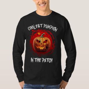 T-SHIRT CITROUILLE LA PLUS COOL DANS LE PATCH CUSTOM