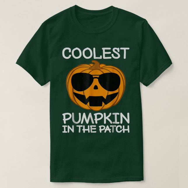 T-shirt Citrouille le plus frais pour les enfants dans le  (Design devant)