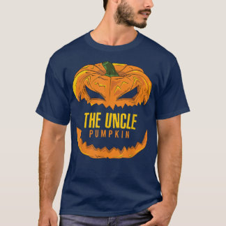 T-shirt Citrouille Mens Uncle correspondant Groupe famille