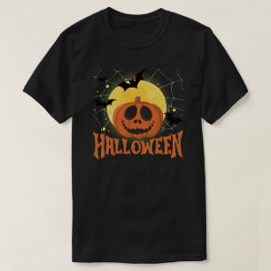 T-shirt Citrouille Mignonne d'Halloween