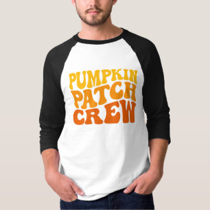 T-shirt Citrouille Patch Crew, Homme