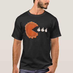 T-shirt Citrouille Pie Manger Crème Whiam Thanksgiving Day