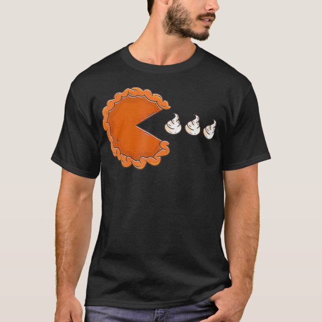 T-shirt Citrouille Pie Manger Crème Whiam Thanksgiving Day (Devant)