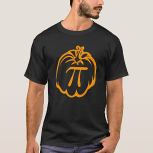 T-shirt Citrouille Pie Math Halloween Thanksgiving Pi Day