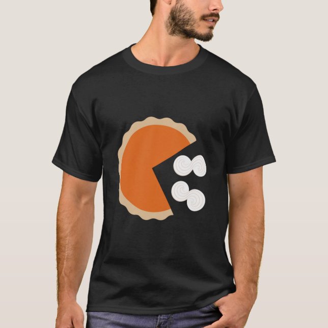 T-shirt Citrouille Pie Thanksgiving Humour Citrouille sais (Devant)