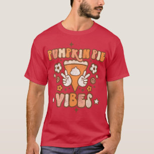 T-shirt Citrouille Pie Vibes Filles Filles Filles Citrouil