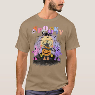 T-shirt Citrouille Premium de l'escadron éffrayant d'Hallo