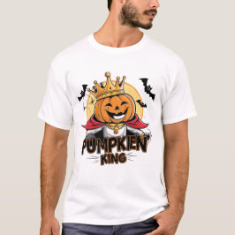 T-shirt Citrouille royal avec une torsion ludique