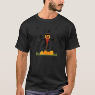 T-shirt Citrouille Scarecrow