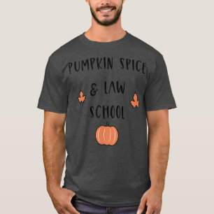 T-shirt Citrouille Spice and Law School Avocat Hallowe