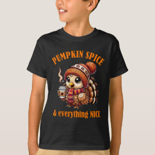 T-shirt Citrouille Spice Et Tout Ce Que Nice Thanksgiving