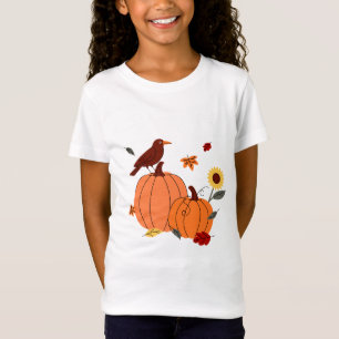 T-Shirt Citrouille, Tournesol, Craw