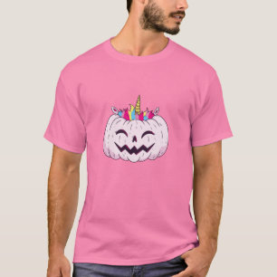 T-shirt Citrouille Unicorn