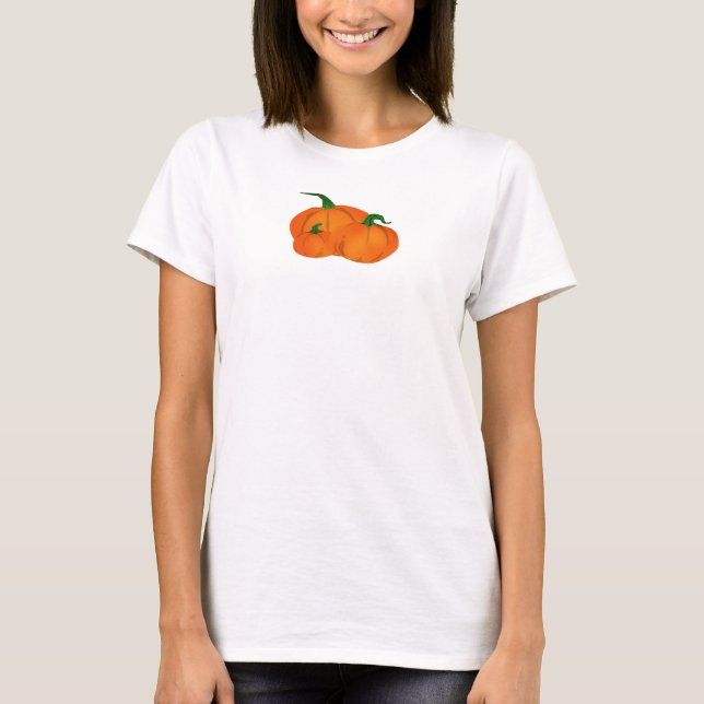 T-shirt citrouilles (Devant)