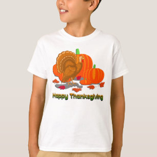 T-shirt Citrouilles de la Turquie de thanksgiving