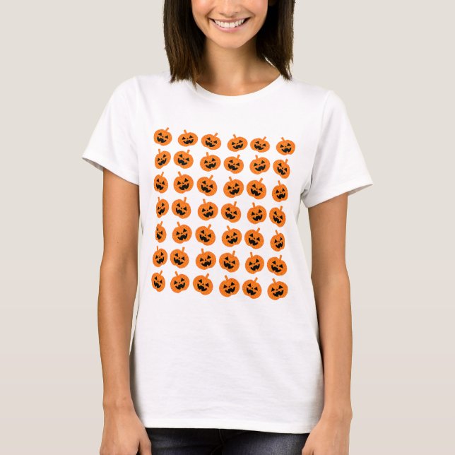 T-shirt Citrouilles de parties scintillantes (Devant)