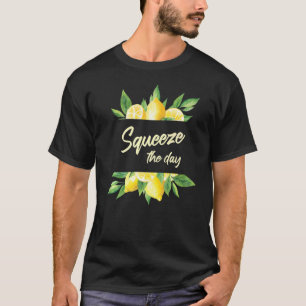 T-shirt Citrus de citron Squeeze Day