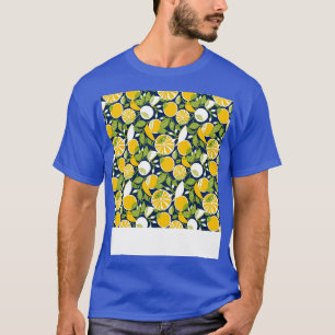T-shirt Citrus Motif transparent Citron Lime Orange Mandar