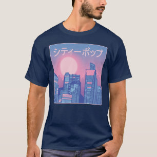 T-shirt City pop Japanese Music