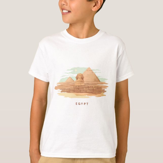 T-shirt Civilisation égyptienne ancienne cool Pyramides co (Devant)