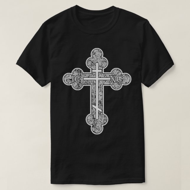 T-shirt CIXC Chrétienté orthodoxe orientale Jésus-Christ (Design devant)