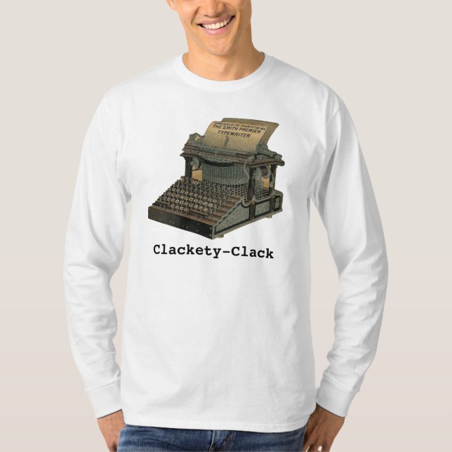 T-shirt Clack Clack Vintage (Devant)