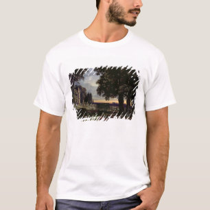 T-shirt Clair de lune, pensées dans une cimetière