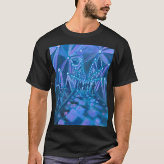 T-shirt clair de nuit noire pour adulte Unisex